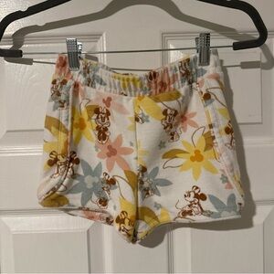 Disney Parks Minnie Mouse Girls Terrycloth Shorts